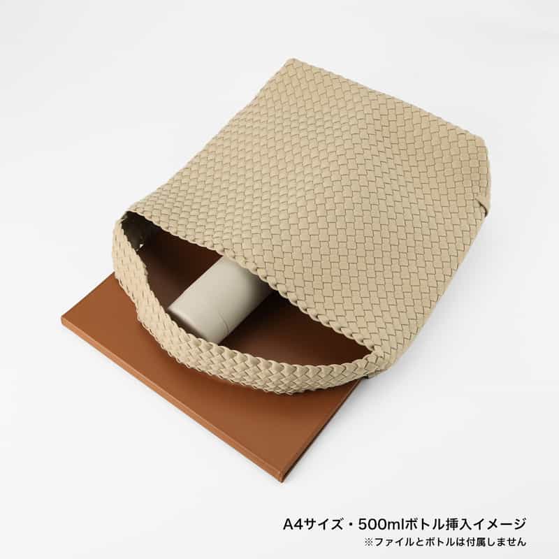NAGHEDI NAGHEDI ＜ナゲディ＞ ワンハンドルバッグ “Nomad Medium Hobo“ IVORY