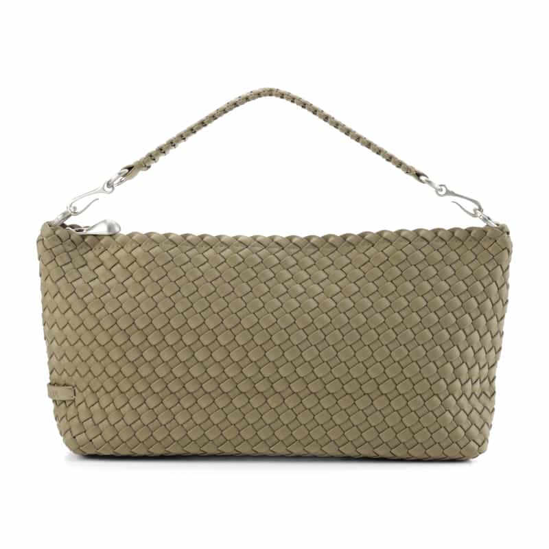 NAGHEDI NAGHEDI ＜ナゲディ＞ ワンハンドルバッグ “Porto Half-Moon Small“ BEIGE