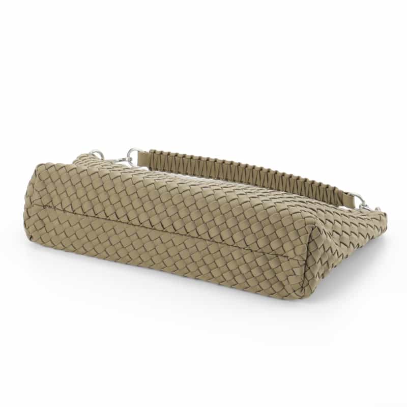 NAGHEDI NAGHEDI ＜ナゲディ＞ ワンハンドルバッグ “Porto Half-Moon Small“ BEIGE