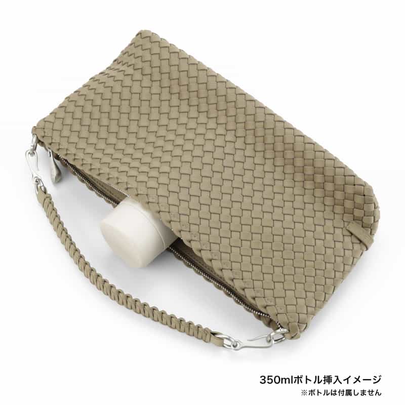NAGHEDI NAGHEDI ＜ナゲディ＞ ワンハンドルバッグ “Porto Half-Moon Small“ BEIGE
