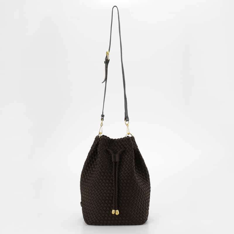 NAGHEDI NAGHEDI ＜ナゲディ＞ バケットバッグ “Mercer Large Bucket“ DARK BROWN