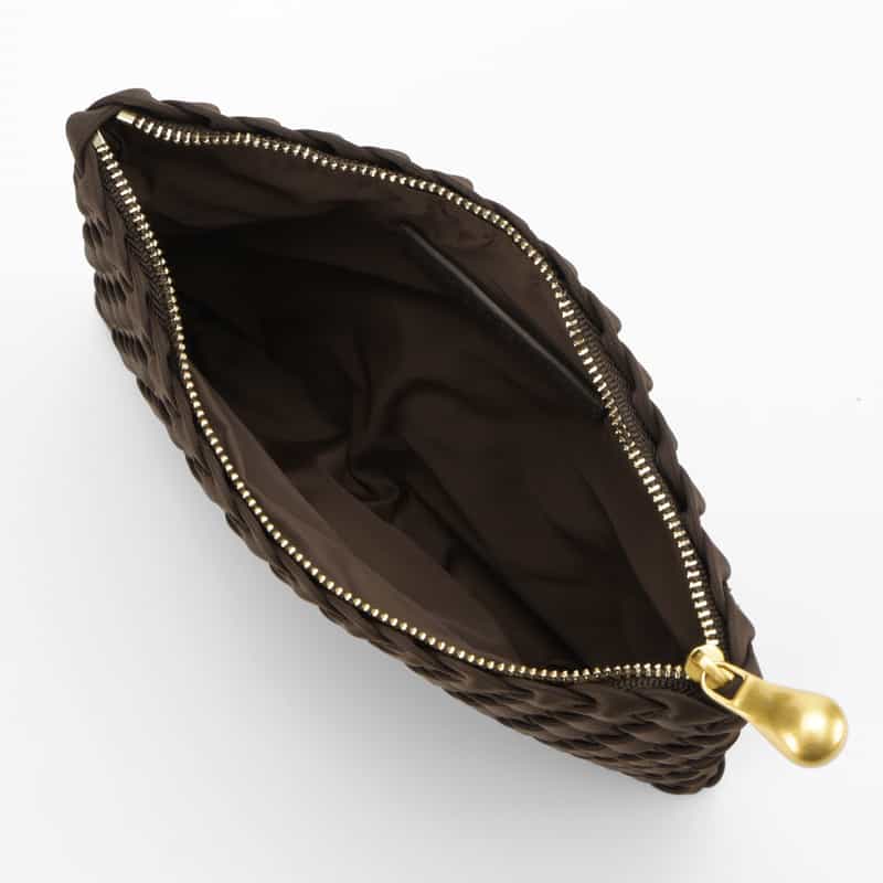 NAGHEDI NAGHEDI ＜ナゲディ＞ バケットバッグ “Mercer Large Bucket“ DARK BROWN