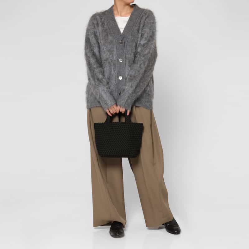NAGHEDI NAGHEDI ＜ナゲディ＞ スモールトートバッグ “St Barths Small Tote“ BLACK