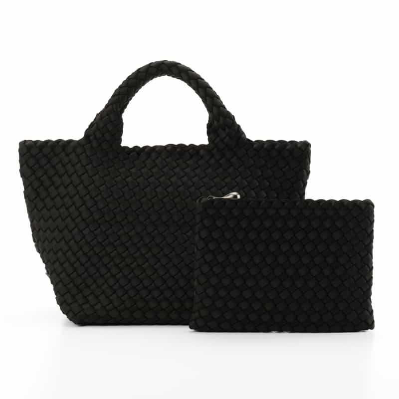 NAGHEDI NAGHEDI ＜ナゲディ＞ スモールトートバッグ “St Barths Small Tote“ BLACK