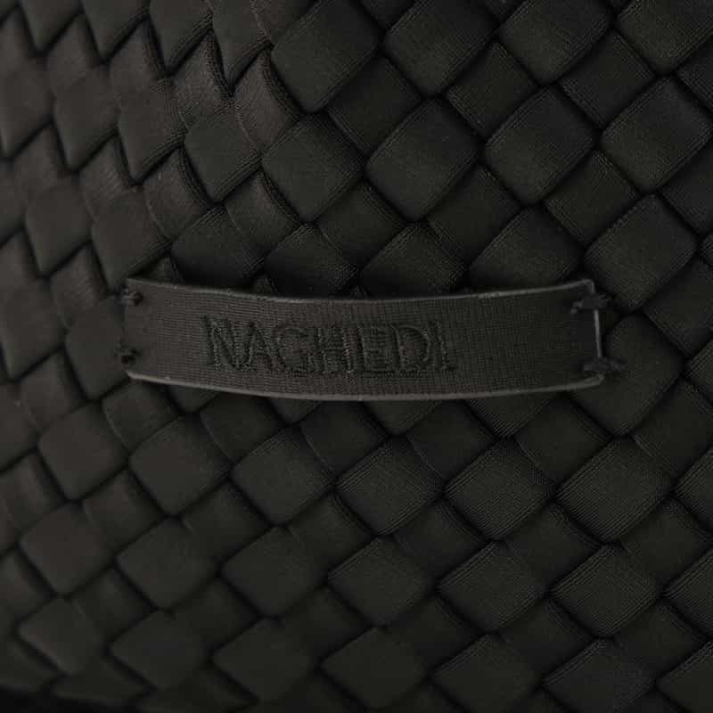 NAGHEDI NAGHEDI ＜ナゲディ＞ トートバッグ “St Barths Medium Tote“ BLACK