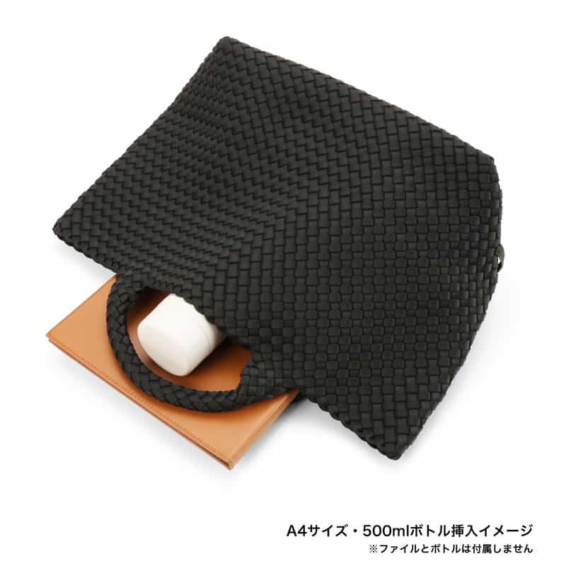 NAGHEDI NAGHEDI ＜ナゲディ＞ トートバッグ “St Barths Medium Tote“ BLACK