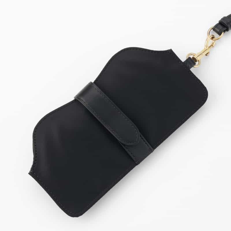 ANYA HINDMARCH ANYA HINDMARCH ＜アニヤ ハインドマーチ＞ サングラスホルダー “EYES“ BLACK