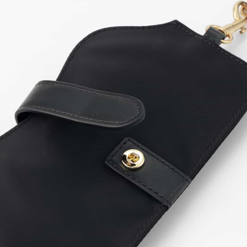 ANYA HINDMARCH ANYA HINDMARCH ＜アニヤ ハインドマーチ＞ サングラスホルダー “EYES“ BLACK
