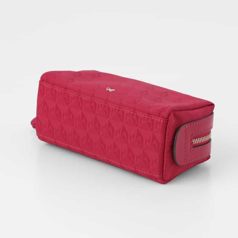 ANYA HINDMARCH ANYA HINDMARCH ＜アニヤ ハインドマーチ＞ AHロゴ・ガーリー・スタッフ・ポーチ PINK