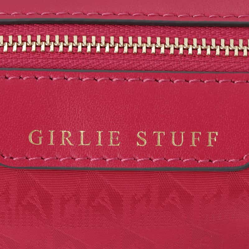 ANYA HINDMARCH ANYA HINDMARCH ＜アニヤ ハインドマーチ＞ AHロゴ・ガーリー・スタッフ・ポーチ PINK