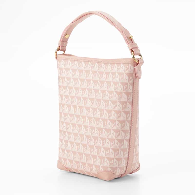 ANYA HINDMARCH ANYA HINDMARCH ＜アニヤ ハインドマーチ＞ ミニバケットバッグ “I am a Plastic Bag“ LIGHT PINK