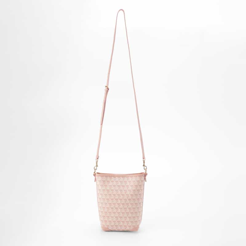 ANYA HINDMARCH ANYA HINDMARCH ＜アニヤ ハインドマーチ＞ ミニバケットバッグ “I am a Plastic Bag“ LIGHT PINK