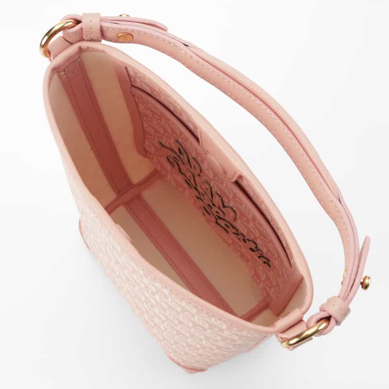 ANYA HINDMARCH ANYA HINDMARCH ＜アニヤ ハインドマーチ＞ ミニバケットバッグ “I am a Plastic Bag“ LIGHT PINK