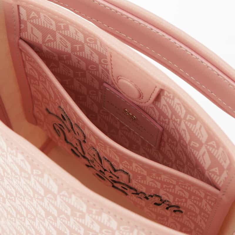 ANYA HINDMARCH ANYA HINDMARCH ＜アニヤ ハインドマーチ＞ ミニバケットバッグ “I am a Plastic Bag“ LIGHT PINK