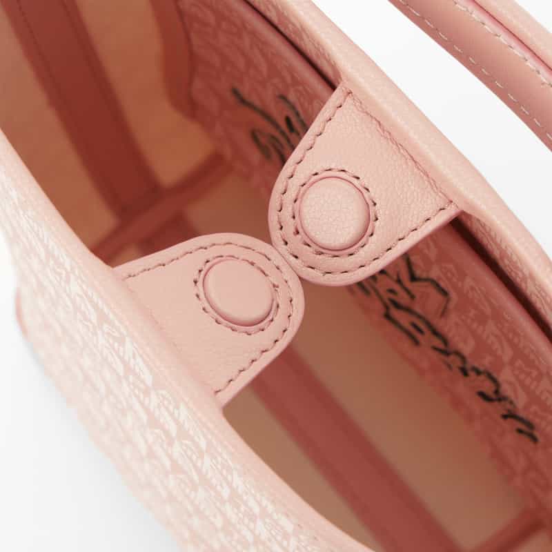 ANYA HINDMARCH ANYA HINDMARCH ＜アニヤ ハインドマーチ＞ ミニバケットバッグ “I am a Plastic Bag“ LIGHT PINK