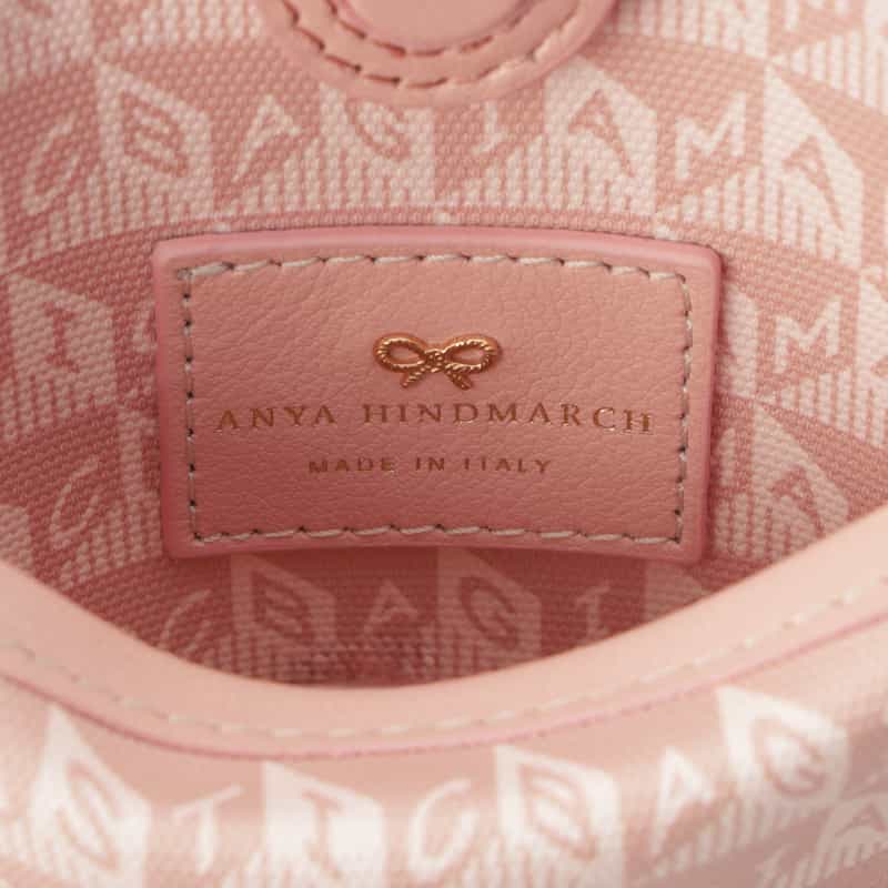 ANYA HINDMARCH ANYA HINDMARCH ＜アニヤ ハインドマーチ＞ ミニバケットバッグ “I am a Plastic Bag“ LIGHT PINK