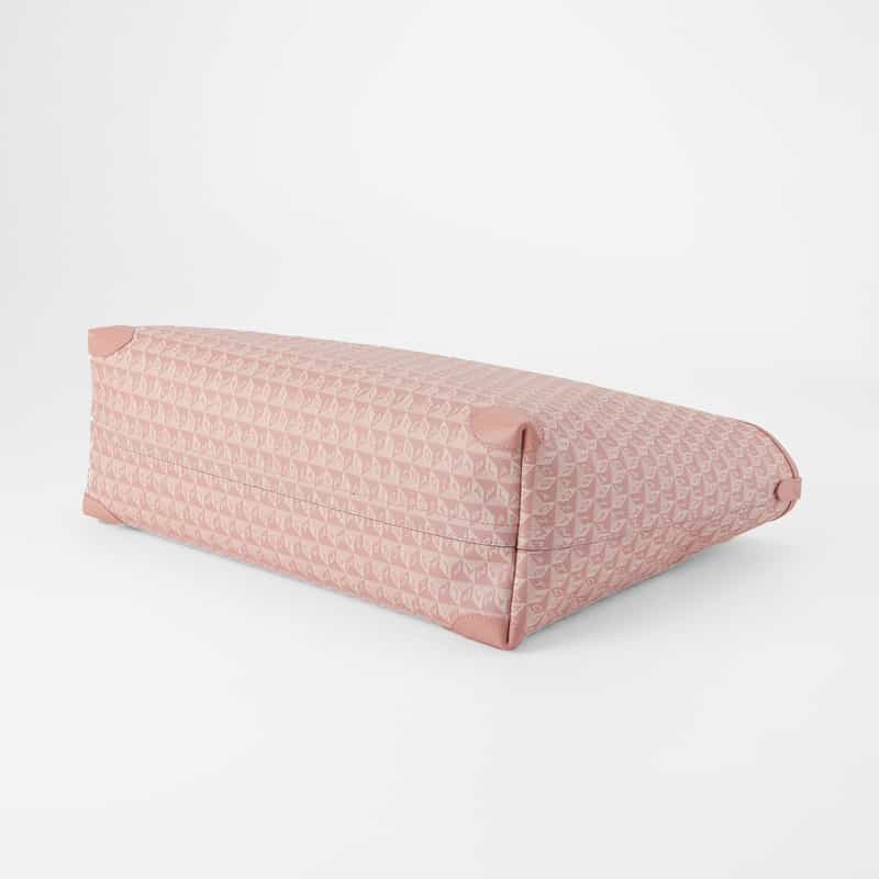 ANYA HINDMARCH ANYA HINDMARCH ＜アニヤ ハインドマーチ＞ ジップ付きトートバッグ “I am a Plastic Bag“ LIGHT PINK