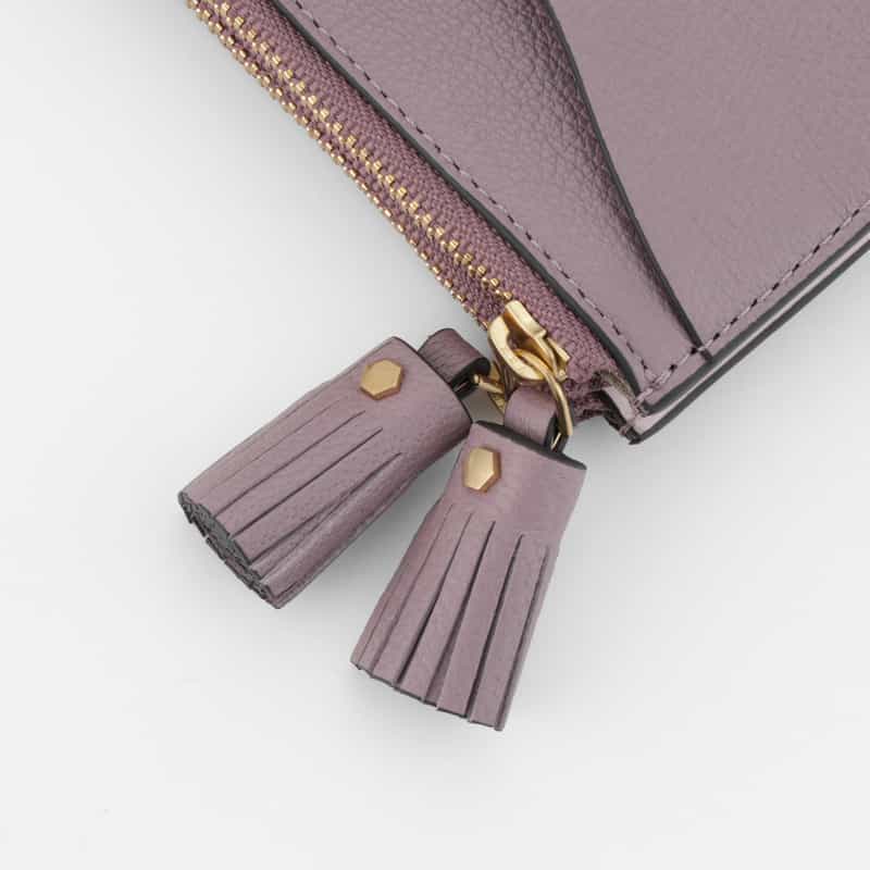 ANYA HINDMARCH ANYA HINDMARCH ＜アニヤ ハインドマーチ＞ ダブルジップコンパクトウォレット "EYES" LIGHT PINK