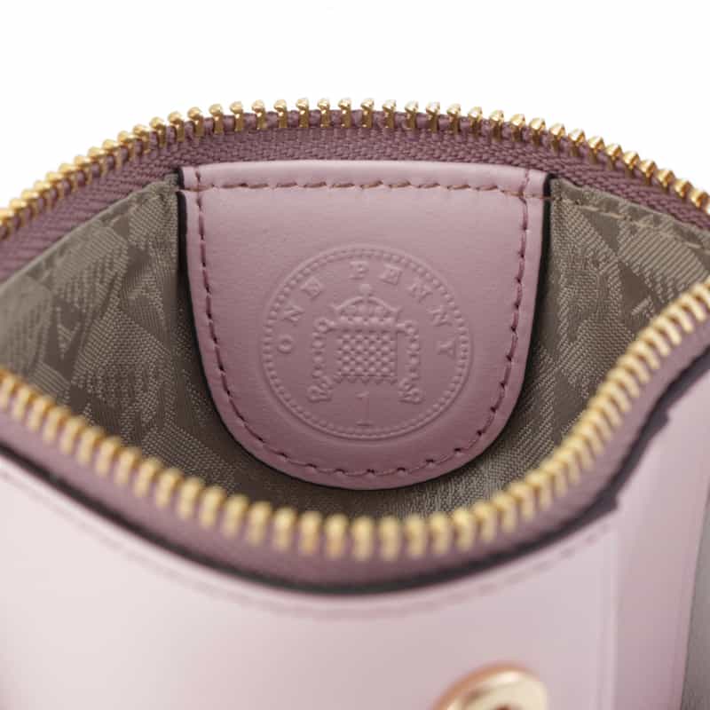 ANYA HINDMARCH ANYA HINDMARCH ＜アニヤ ハインドマーチ＞ ダブルジップコンパクトウォレット "EYES" LIGHT PINK