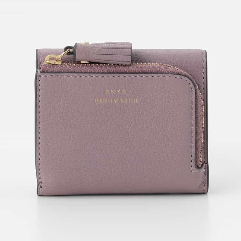 ANYA HINDMARCH ANYA HINDMARCH ＜アニヤ ハインドマーチ＞ 三つ折りウォレット “EYES“ LIGHT PINK