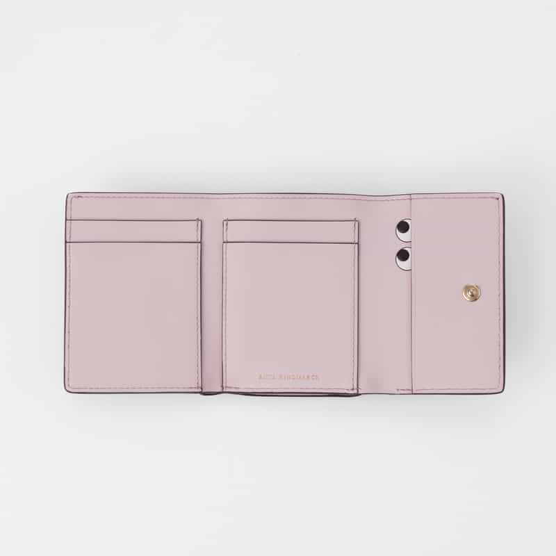 ANYA HINDMARCH ANYA HINDMARCH ＜アニヤ ハインドマーチ＞ 三つ折りウォレット “EYES“ LIGHT PINK