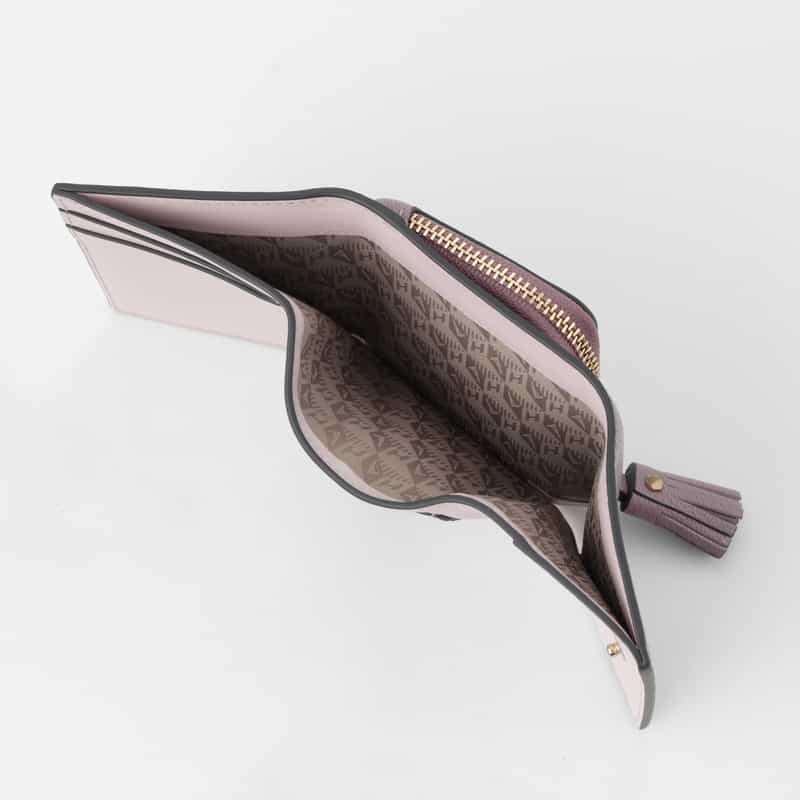 ANYA HINDMARCH ANYA HINDMARCH ＜アニヤ ハインドマーチ＞ 三つ折りウォレット “EYES“ LIGHT PINK