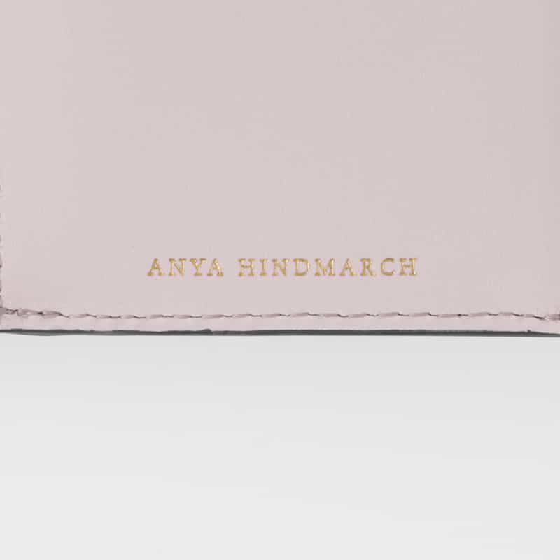 ANYA HINDMARCH ANYA HINDMARCH ＜アニヤ ハインドマーチ＞ 三つ折りウォレット “EYES“ LIGHT PINK