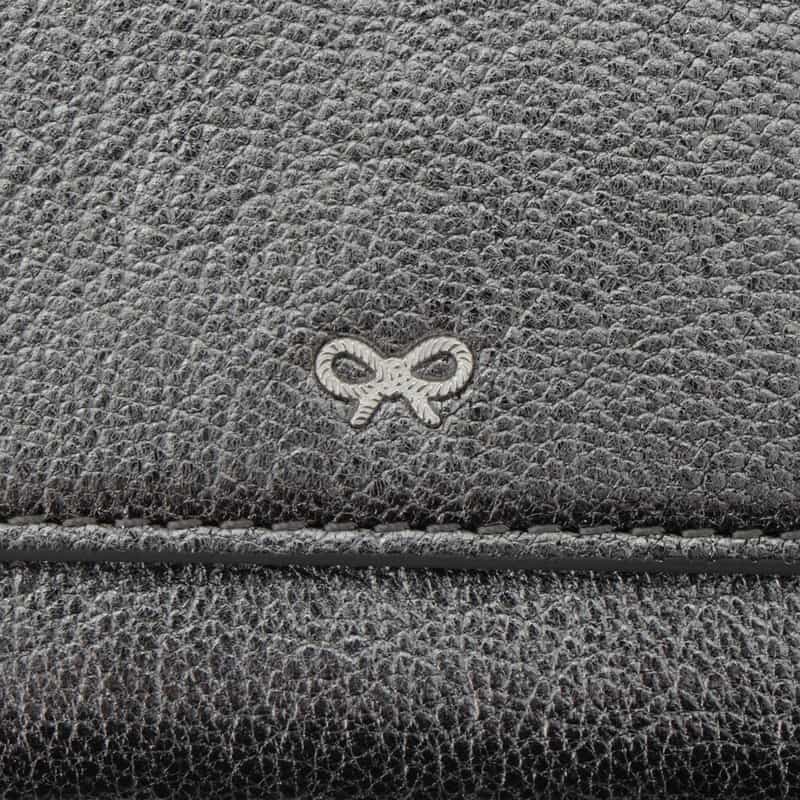 ANYA HINDMARCH ANYA HINDMARCH ＜アニヤ ハインドマーチ＞ メタリック三つ折りウォレット “EYES“ GRAY
