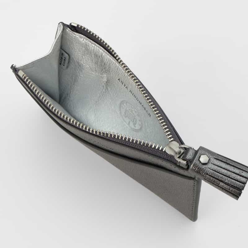ANYA HINDMARCH ANYA HINDMARCH ＜アニヤ ハインドマーチ＞ メタリックフラグメントケース “EYES“ GRAY