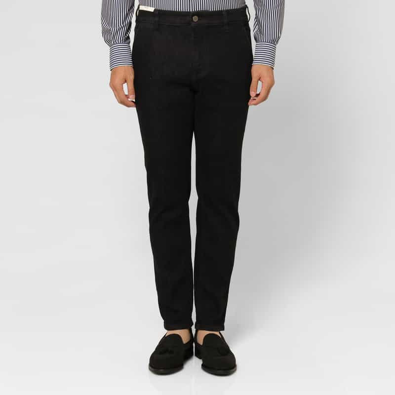 PT TORINO DENIM PT TORINO DENIM＜ピーティー トリノ デニム＞ ストレッチデニムパンツ"INDIE" BLACK