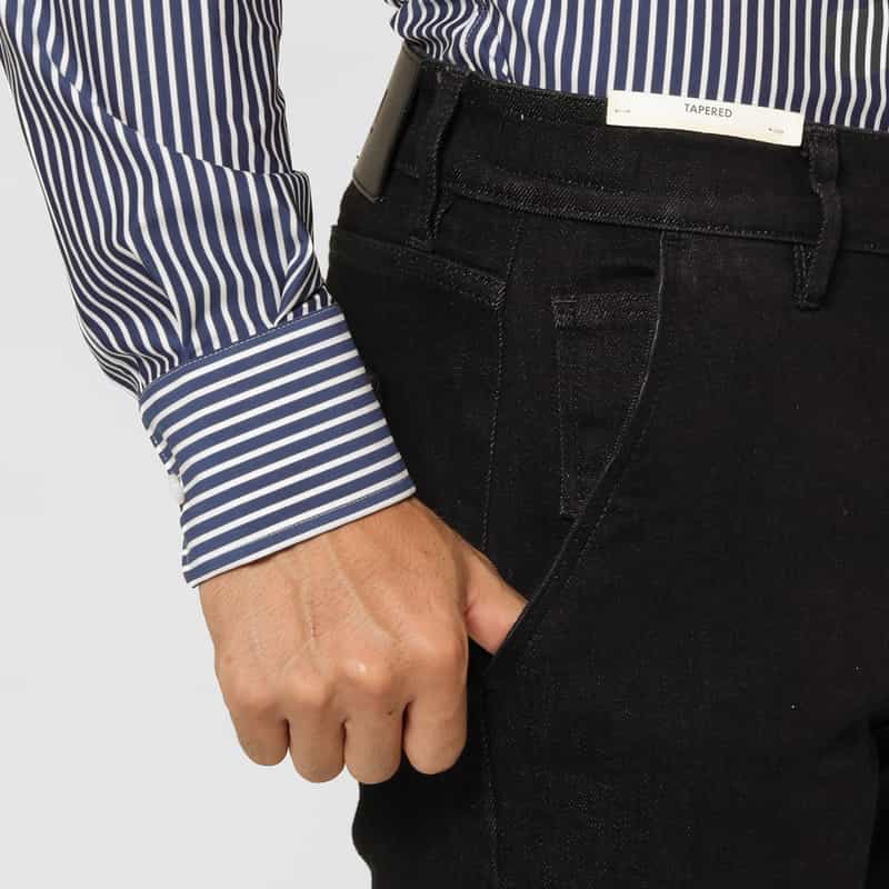 PT TORINO DENIM PT TORINO DENIM＜ピーティー トリノ デニム＞ ストレッチデニムパンツ"INDIE" BLACK