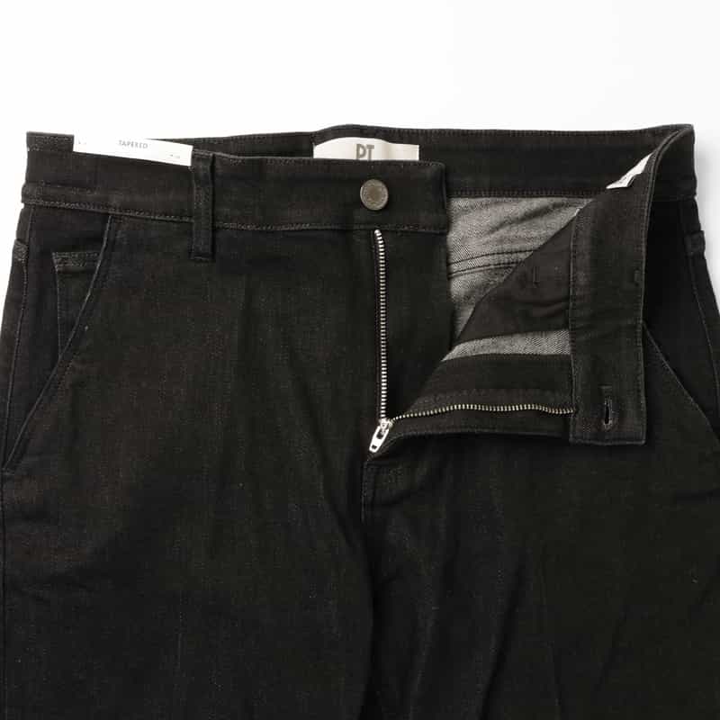PT TORINO DENIM PT TORINO DENIM＜ピーティー トリノ デニム＞ ストレッチデニムパンツ"INDIE" BLACK