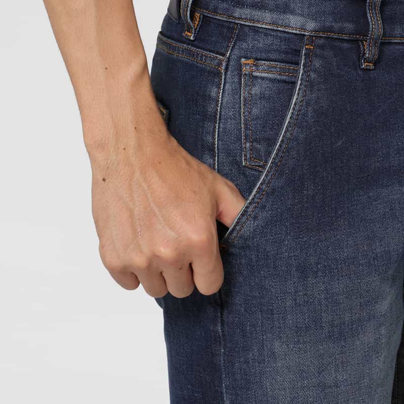PT TORINO DENIM PT TORINO DENIM＜ピーティー トリノ デニム＞ ストレッチデニムパンツ"INDIE" BLUE