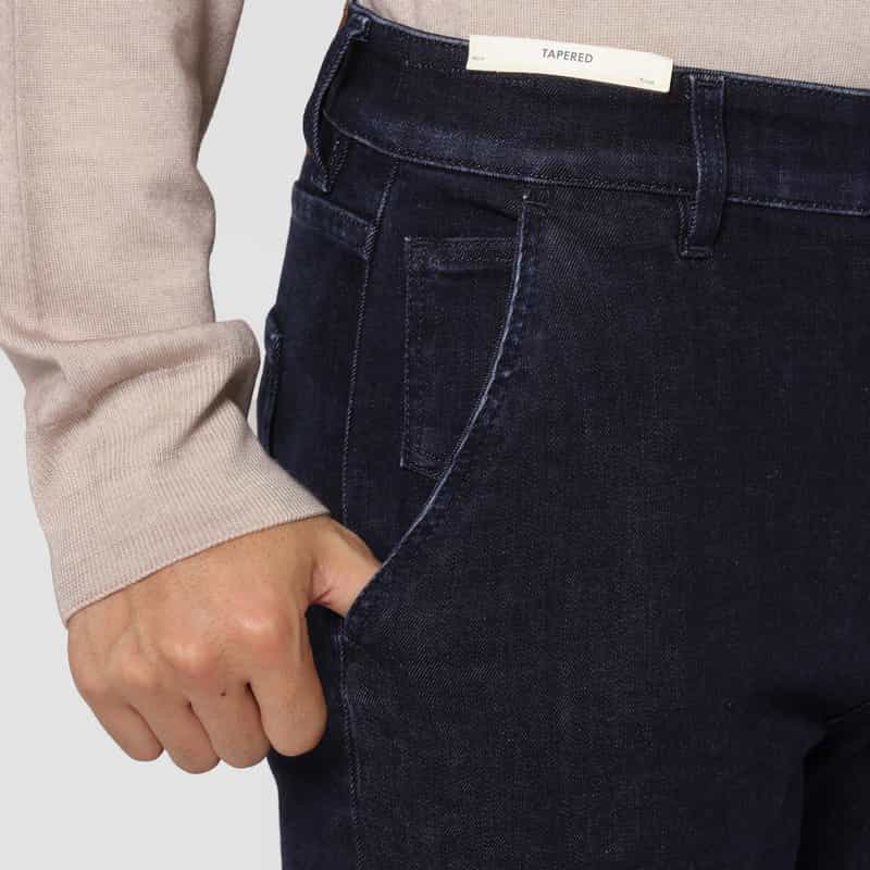 PT TORINO DENIM PT TORINO DENIM＜ピーティー トリノ デニム＞ ストレッチ素材デニムパンツ NAVY