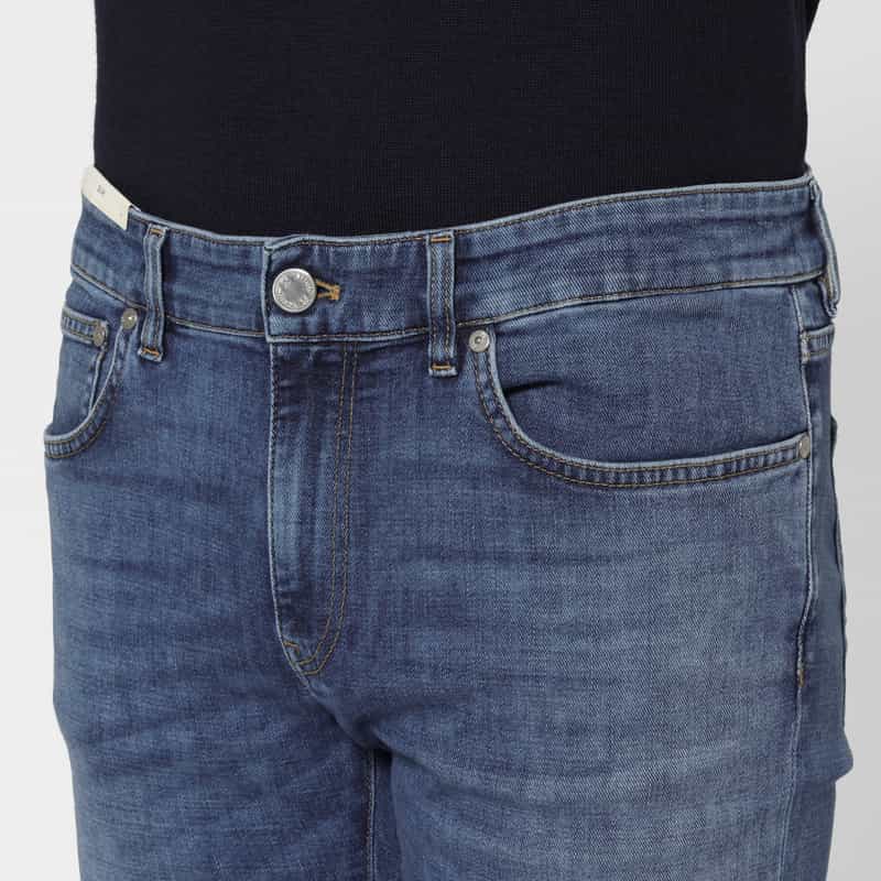 PT TORINO DENIM PT TORINO DENIM＜ピーティー トリノ デニム＞ ストレッチデニムパンツ“SAMBA" NAVY