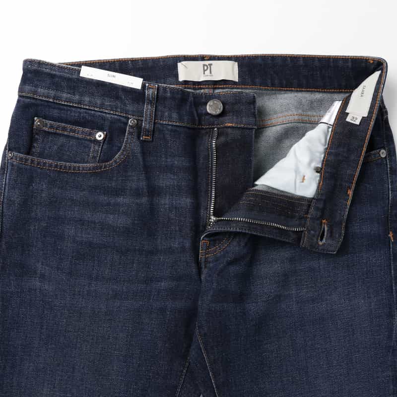PT TORINO DENIM PT TORINO DENIM＜ピーティー トリノ デニム＞ スリムテーパードデニムパンツ"SAMBA" BLUE