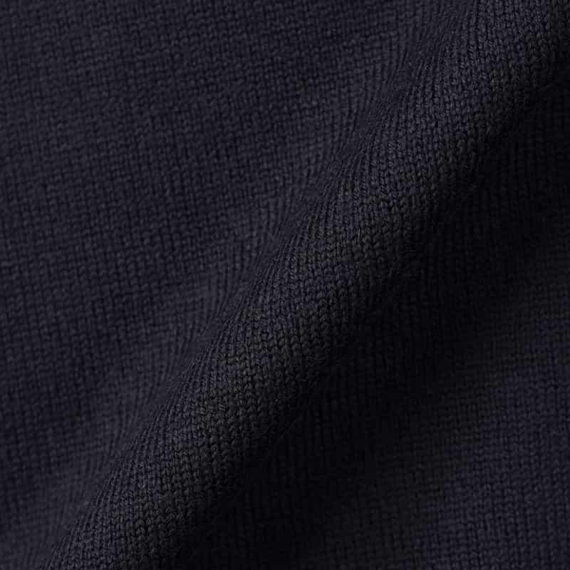 GRANSASSO GRANSASSO＜グランサッソ＞ モックネックニットプルオーバー NAVY