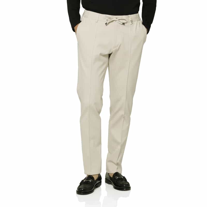 GIABSARCHIVIO GIABSARCHIVIO＜ジャブスアルキヴィオ＞ ジャージーパンツ"MASACCIO" IVORY