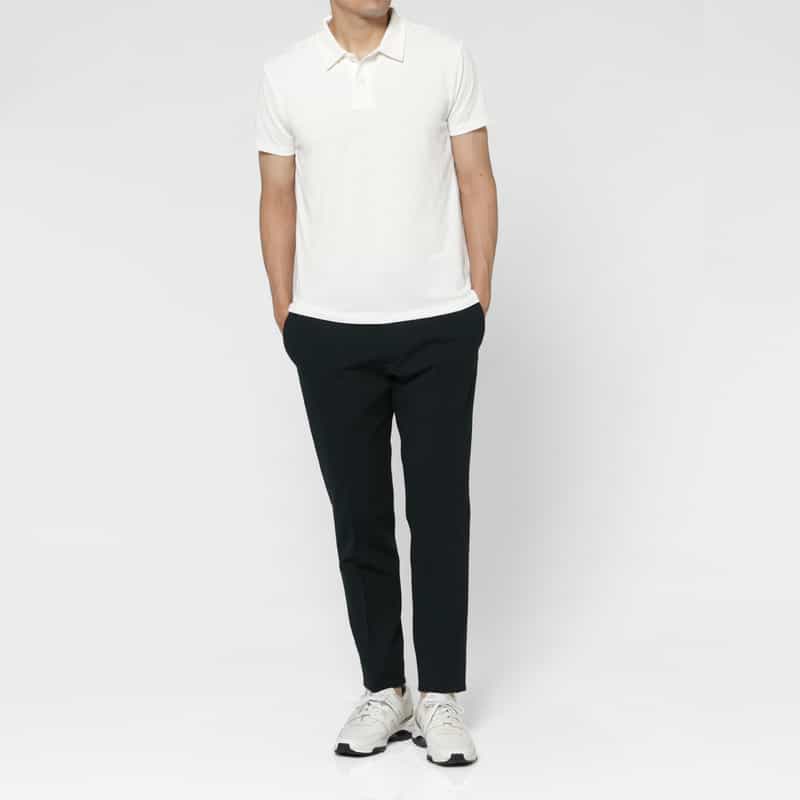 GIABSARCHIVIO GIABSARCHIVIO＜ジャブスアルキヴィオ＞ ジャージーパンツ"MASACCIO" NAVY