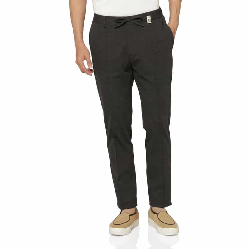 GIABSARCHIVIO GIABSARCHIVIO＜ジャブスアルキヴィオ＞ ジャージーパンツ"MASACCIO" DARK GRAY
