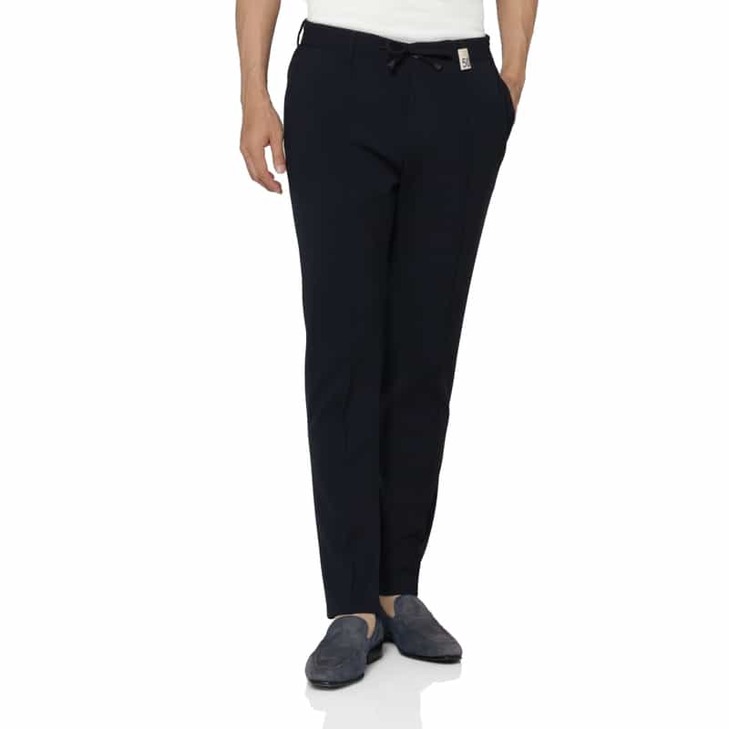 GIABSARCHIVIO GIABSARCHIVIO＜ジャブスアルキヴィオ＞ イージーパンツ"MASACCIO" NAVY