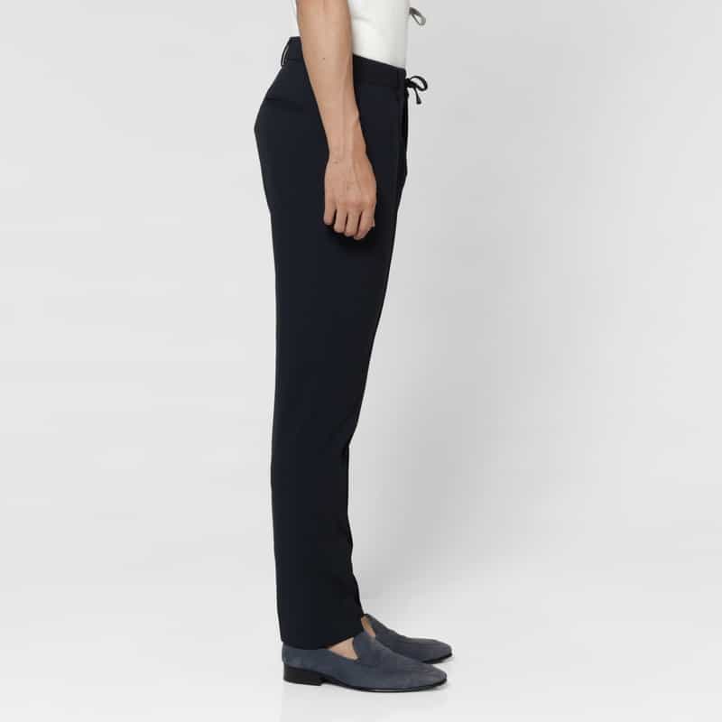GIABSARCHIVIO GIABSARCHIVIO＜ジャブスアルキヴィオ＞ イージーパンツ"MASACCIO" NAVY