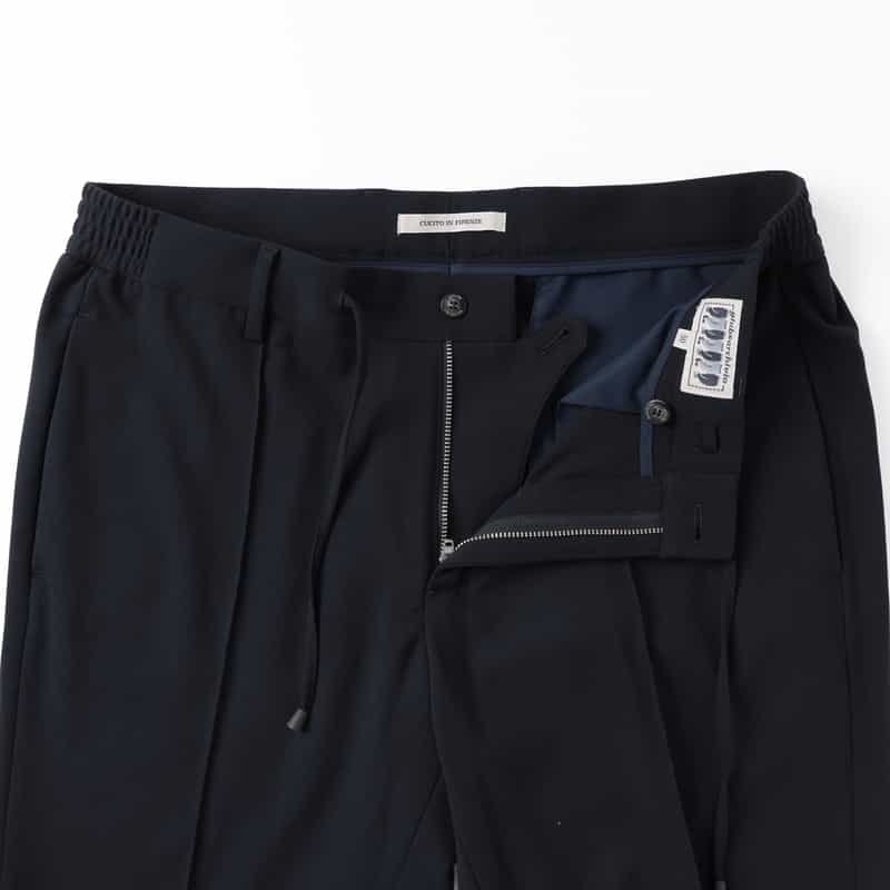GIABSARCHIVIO GIABSARCHIVIO＜ジャブスアルキヴィオ＞ イージーパンツ"MASACCIO" NAVY