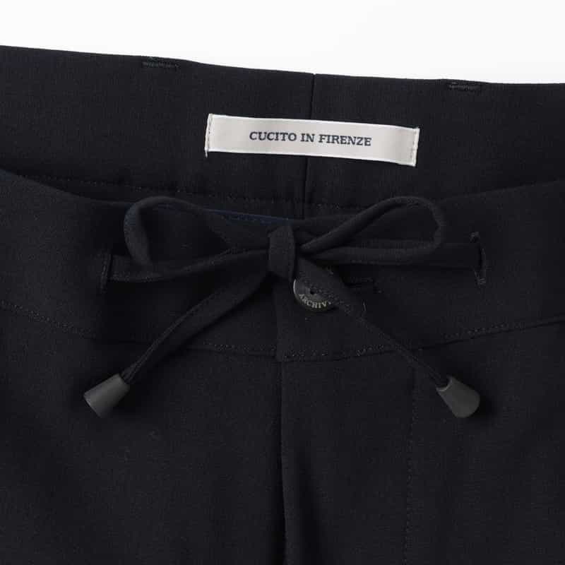 GIABSARCHIVIO GIABSARCHIVIO＜ジャブスアルキヴィオ＞ イージーパンツ"MASACCIO" NAVY