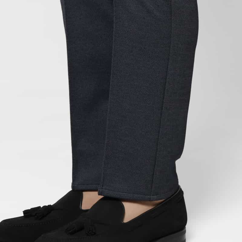 GIABSARCHIVIO GIABSARCHIVIO＜ジャブスアルキヴィオ＞ テーパードパンツ"MASACCIO" NAVY