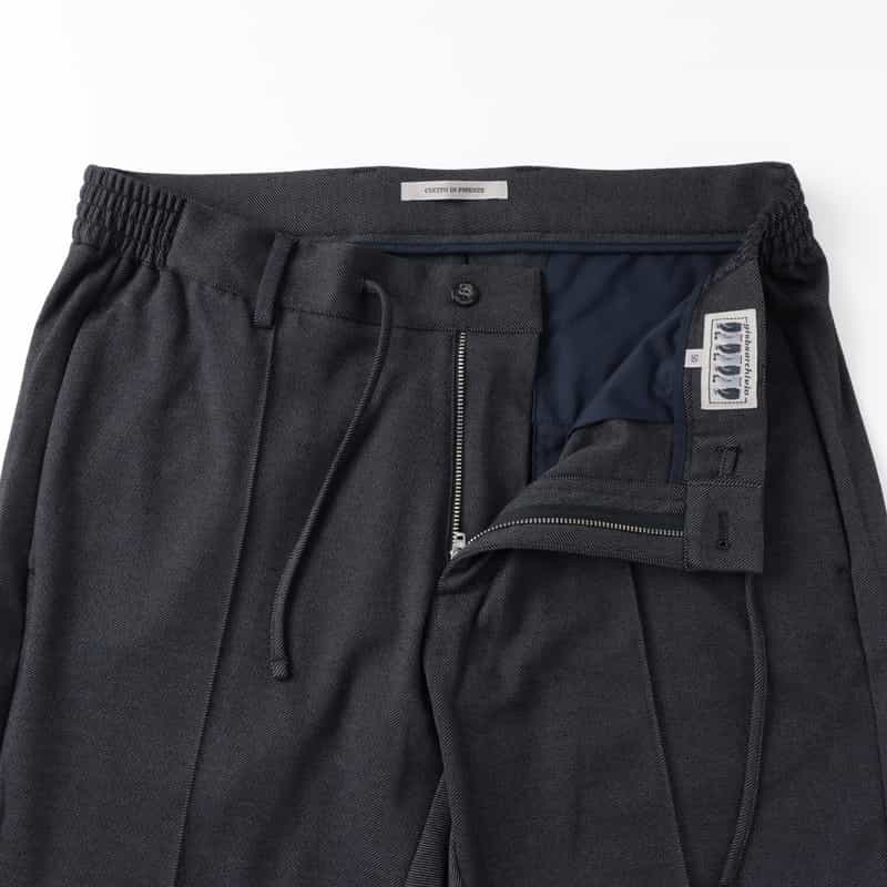 GIABSARCHIVIO GIABSARCHIVIO＜ジャブスアルキヴィオ＞ テーパードパンツ"MASACCIO" NAVY