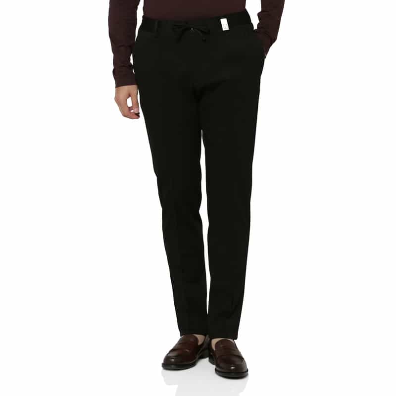 GIABSARCHIVIO GIABSARCHIVIO＜ジャブスアルキヴィオ＞ テーパードパンツ"MASACCIO" BLACK