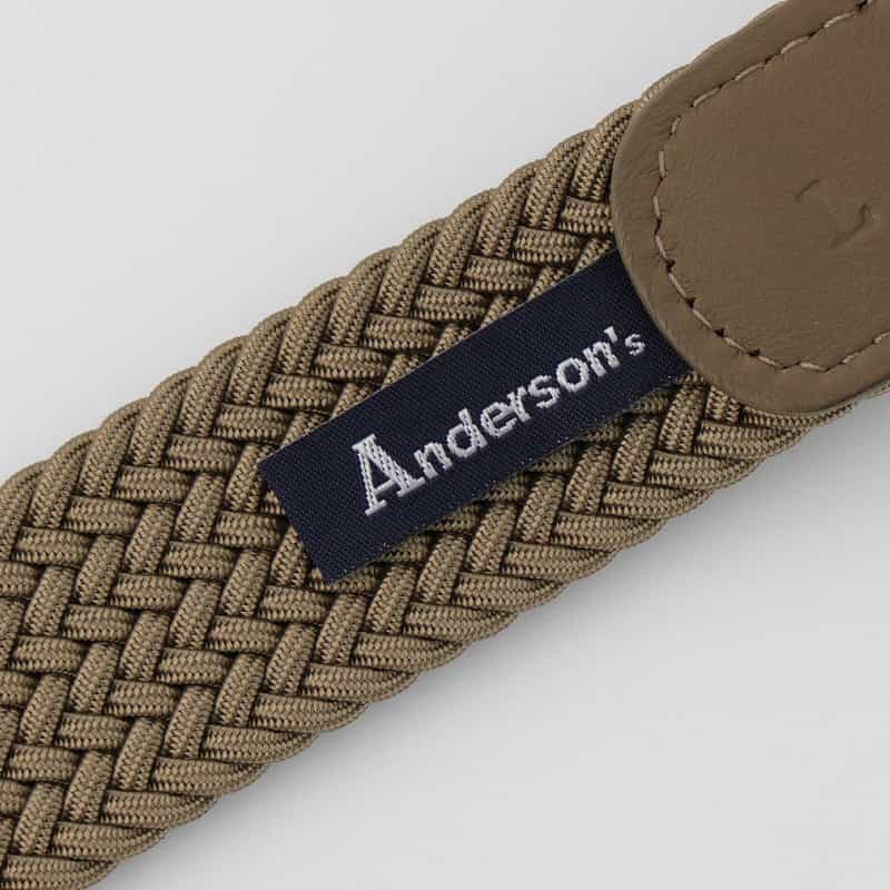 ANDERSONS ANDERSONS＜アンダーソンズ＞ メッシュベルト（30mm） GREIGE