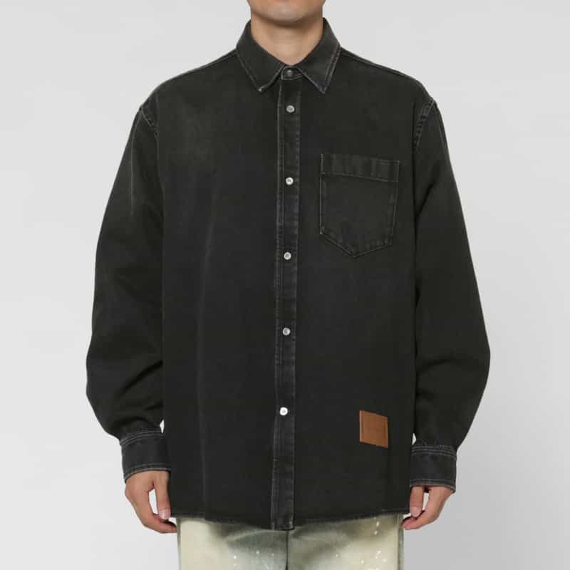 MARNI MARNI＜マルニ＞ バーニーズ　ニューヨーク限定 デニムシャツ BLACK
