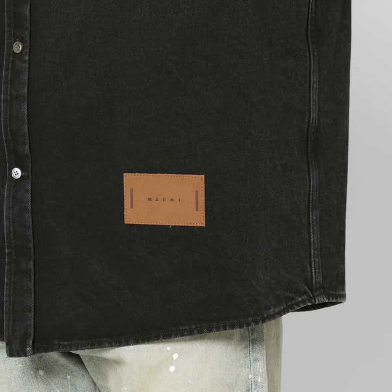 MARNI MARNI＜マルニ＞ バーニーズ　ニューヨーク限定 デニムシャツ BLACK